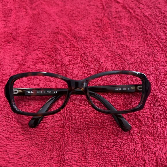 Ray-Ban RB2130 902 3N Sunglasses Brown Tortoise Cat Eye FRAME ONLY 004 - Picture 1 of 8